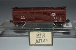 Scale Atlas 2413 Northern Pacific 40' Single Door Stock Car 80259 C50953. Fixed Price $17.99.