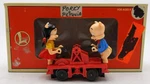 Lionel 6-18434 Gauge Porky & Petunia Operating Handcar Ex/box. Fixed Price $28.19.