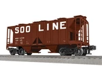 Lionel Trains 2542122 Soo Line AC-2 Covered Hopper Car #8195, Gauge. Fixed Price $87.99.