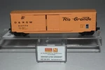 Scale Mtl 03700070 Rio Grande 50' Double Door Boxcar 63779 C50207. Fixed Price $19.99.