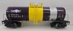 #30-73348, Gauge, Mthrrc Modern Tank Car. See Ad. (8F). Fixed Price $16.95.