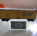 49230 Micro Train Reefer Crazy Water Crystals Rd#art 417 Silver Anniversary. Fixed Price $24.99.