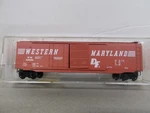 Micro Trains # 33070 Western Maryland 50' Box Car 35006 Scale. Fixed Price $17.00.