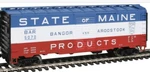 Mth Premier State Of Maine 40 Aar Box Car! Bangor Aroostook Bar Scale. Fixed Price $69.99.