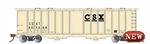 Bachmann 70617 Scale Gatx 4180 Airslide Hopper Csxt 201354. Fixed Price $49.99.