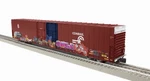 Lionel Scale 86' 4-DOOR High Cube Box Car Conrail Brown Graffiti 2226400. Fixed Price $299.99.