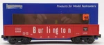 Industrial Rail 5003 Gauge Burlington Route Gondola #83126 Ex/box. Fixed Price $11.39.