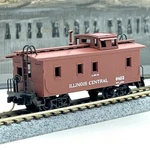 Micro-trains Scale 50030 Illinois Central Wood Sheathed Cupola Caboose 9403. Fixed Price $37.99.