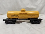 Lionel 6015 Sunoco Dome Tank Car. Fixed Price $14.99.