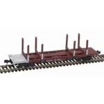Atlas N-scale 45' Logging Flat Car Weyerhaeuser #59917 50 006 277. Fixed Price $28.46.