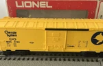 Lionel Chessie Box Car 6-9740 Yellow Gauge Model Train System C&o Vtg. Fixed Price $24.00.