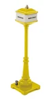 Mth 11-90086 American Flyer Yellow No. 2013 Corner Lamp Set Ln/box. Fixed Price $28.69.