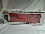 Atlas Scale 40' Insulated Plugdoor Reefer Western Maryland Wmrx #7 Used Box. Fixed Price $16.15.
