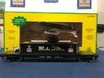 Mth Scale Channel 4 News #2001 Operating Flat Car W/ Helicopter 70-79013. Fixed Price $179.99.