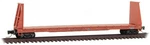 Micro-trains Mtl Z-scale 61FT Bulkhead Flat Car Illinois Central Gulf/icg 978690. Fixed Price $22.19.