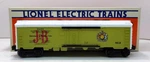 Lionel 6-9828 Gauge Justerini And Brooks Scotch Billboard Reefer Car Ln/box. Fixed Price $24.59.