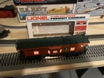 Lionel Gauge Great Northern Bay Window Caboose 6-6438. Fixed Price $25.99.