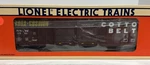 New In Lionel Gauge Cotten Belt Double Door Boxcar #6-17203. Fixed Price $24.59.