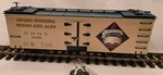 Bachmann 98690 Amherst Brewing Co Billboard Reefer Scale Metal Wheels. Fixed Price $56.88.