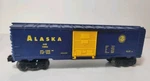 Lionel Gauge Alaska Railroad Boxcar Blue #10806 Model Train. Fixed Price $25.99.