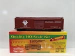 D&h Shield Herald 50 Single Door Boxcar Kit #12013 Roundhouse Mdc Built. Fixed Price $13.45.