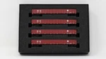 Micro-trains 99300198 Bnsf Burlington Santa Fe Gondola Set Freight Car. Fixed Price $98.96.