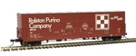 Atlas Ho Scale Evans 53' Double Plug-door Box Car Ralston Purina/rpcx #103. Fixed Price $25.99.