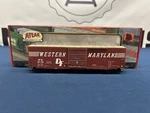 Atlas Ho Western Maryland #35195 50 Precision Design Box Car 1336-1. Fixed Price $24.99.
