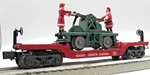 Lionel 6-26893 North Pole Central Flatcar With Handcar. Fixed Price $49.50.