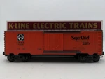 K-line K75033 Santa Super Chief Map Reefer #75033 Ex/box. Fixed Price $16.39.