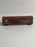 Bowser Ho. 50' Double Door Round Flush Roof Boxcar Prr. Shadow Keystone #55403. Fixed Price $15.99.