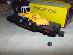 Line S Gauge K511-021 Milwaukee Road Flatcar With Plow Truck + Box. Fixed Price $25.00.