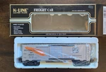 K-line Scale K641-2171 Box Car Western Pacific Classic Nib! Rtr. Fixed Price $27.99.