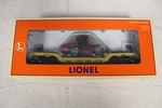 Lionel 6461 Depressed Center Flatcar With Ertl Case 4WD Tractor 6-16957. Fixed Price $29.99.