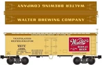 Ready Made Trains (rmt) 86192 Scale 36' Wood Side Reefer Car Walter's Beer. Fixed Price $34.99.
