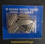 Atlas 3-RAIL Nickel Silver Joiners #6091 Scale Gauge Track Pack Of 16. Fixed Price $5.99.