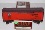 Scale K-line 75033 Santa Super Chief Single Door Reefer. Fixed Price $15.99.