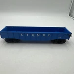 2008 Lionel 11117 Gauge Blue Gondola #6112 - Ex++. Fixed Price $14.99.