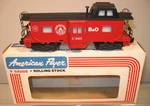 American Flyer 4-9401 Baltimore & Ohio Illuminated Caboose Ob Mint Gauge. Fixed Price $29.95.