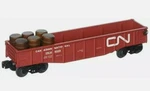Williams By Bachmann Scale Gondola W/six Wooden Barrels Cn #9958. Fixed Price $44.99.