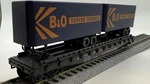 Ho Athearn Baltimore Ohio 50 Foot Flatcar Tofc With Trailers 1406. Fixed Price $26.99.