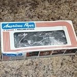 New Vtg 1986 American Flyer 4-9207 & Covered Hopper Ob Train Car S Gauge. Fixed Price $18.95.