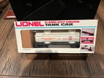 Vintage Lionel Gulf Oil Corporation 2-DOME White Tank Car W/box Item #6-6317. Fixed Price $12.95.