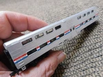 6.12" Scale Arnold Rapido Amtrak 9618 Level Passenger Coach Train Car. Fixed Price $36.99.