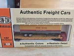 Con-cor Ho 54" Flatcar With Trailer Kit Union Pacific New In Box. Fixed Price $11.99.