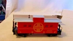 Ho Scale Life-like 30' Santa Caboose, Red, #999851 Bnos. Fixed Price $16.00.