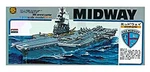 NO.8 Micro Ace Uss Midway CV41 Battleship Aircraft Carrier 800 Scale Model. Fixed Price $35.56.
