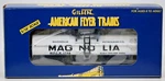 American Flyer 6-48211 Magnolia Tank Car S Gauge Nib. Fixed Price $39.99.