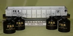 Lionel 26053 Pennsylvania Prr #353381 Gondola W/ Canisters O/027 Ga. 2004. Fixed Price $30.00.