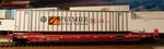 Walthers Goldline Burlington Northern Husky Stack Bn #61009 & 53' Container Ho. Fixed Price $89.99.